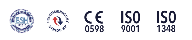 Certifikáty Novama First Plus ESH STRIDE BP IEC 60601